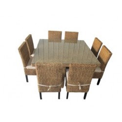Mesa Comedor Rattan 1